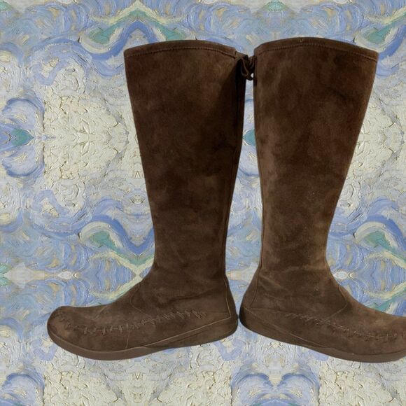 Merrell Blazing Star Espresso Women's Suede Moccasin Boots Size 7.5 SN# 20756 - Picture 2 of 10